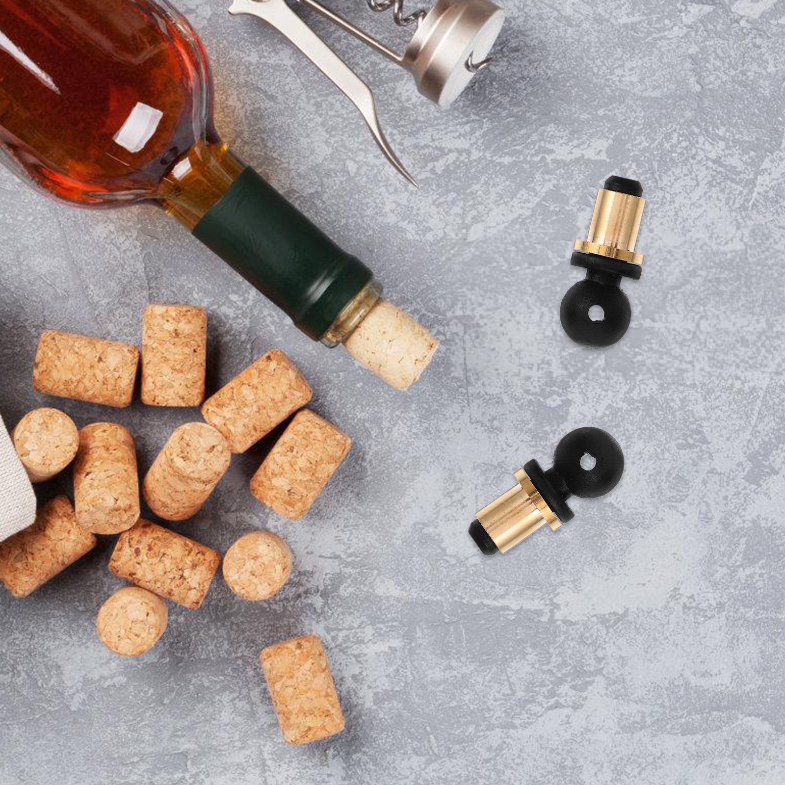 2Pcs Gourd Wine Stopper Set Re – обзор и цена Wine Beer Glass Set
