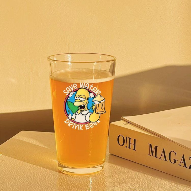 New The Simpsons Creative Pers – обзор и цена Wine Beer Glass Set