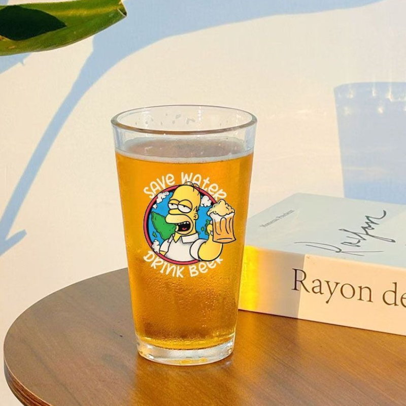 New The Simpsons Creative Pers – обзор и цена Wine Beer Glass Set