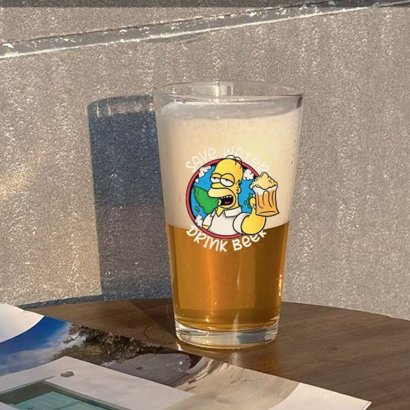 New The Simpsons Creative Pers – обзор и цена Wine Beer Glass Set