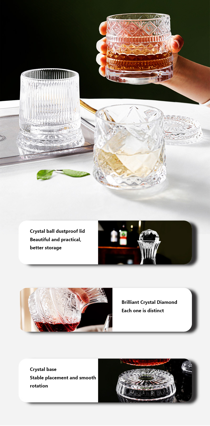 DEOUNY European Star Diamond R – обзор и цена Wine Beer Glass Set