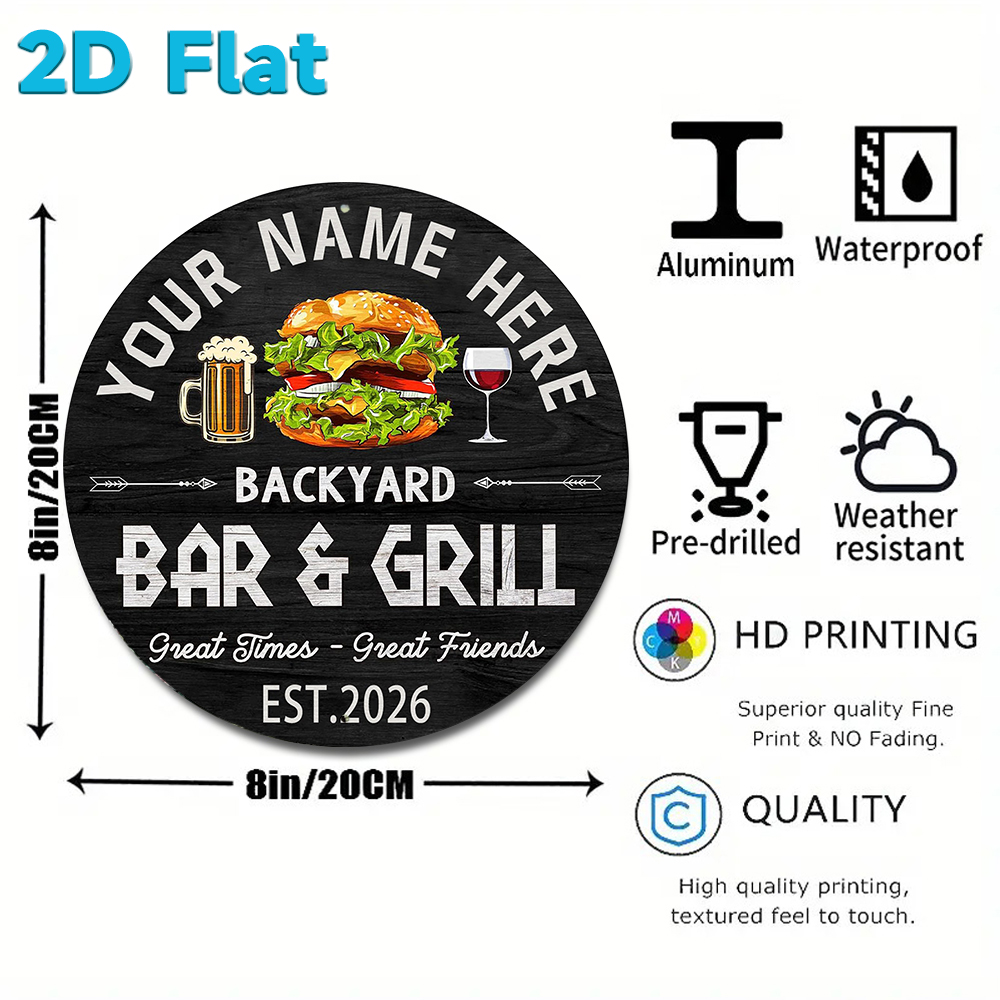 Custom Name & Year Backyard Ba – обзор и цена Wine In Beer Name