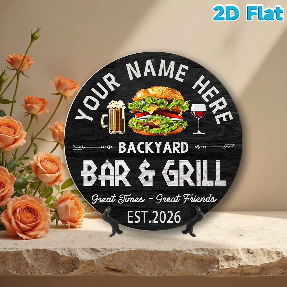 Custom Name & Year Backyard Ba – обзор и цена Wine In Beer Name