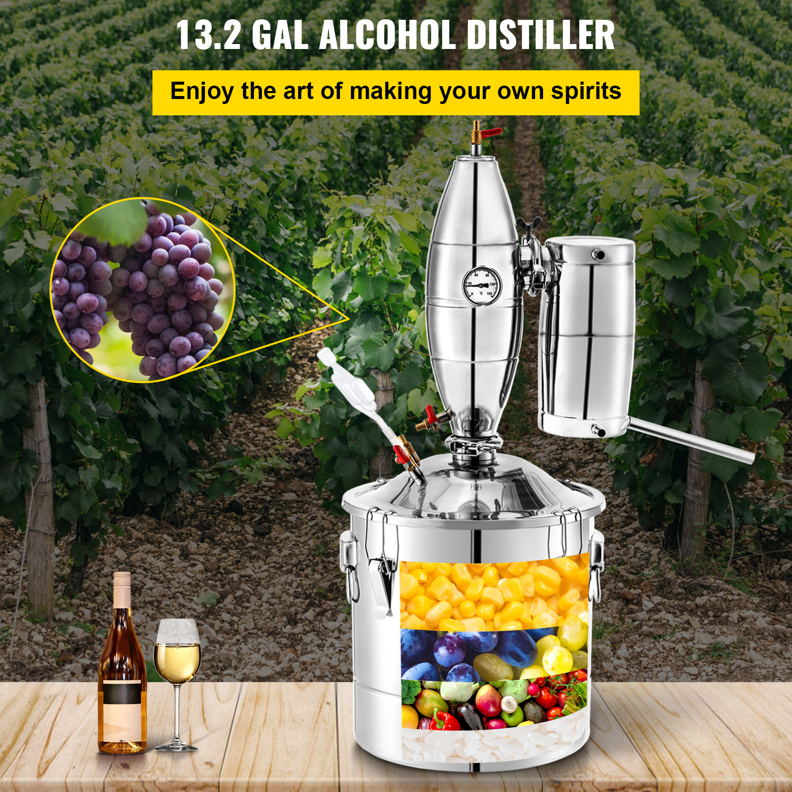 20L 30L 50L 70L Alcohol Distil – обзор и цена Wine To Beer Alcohol