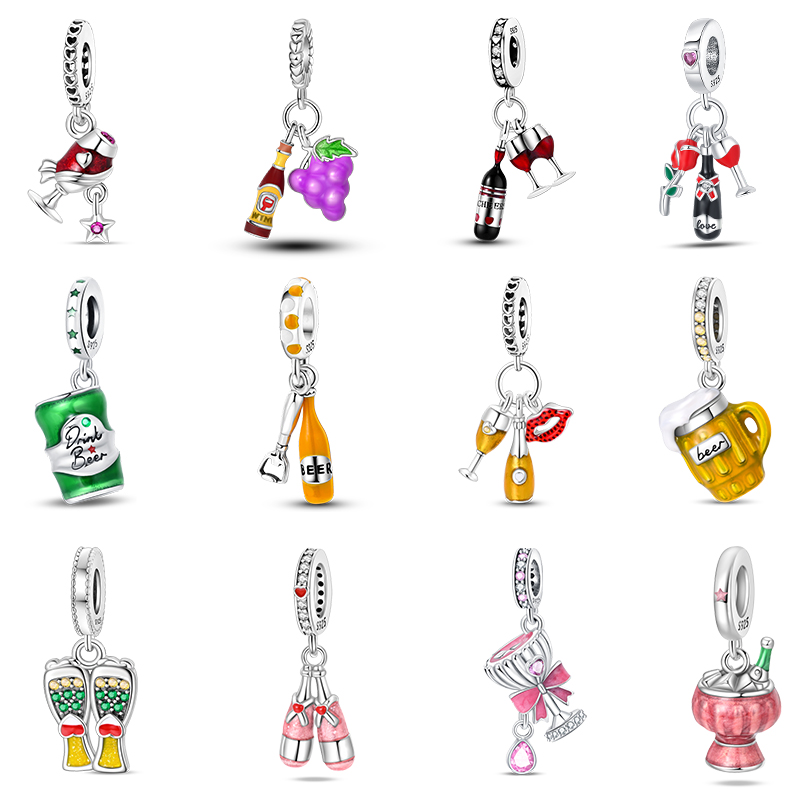 Fashion 925 Sterling Silver Re – обзор и цена Wine Beer Food