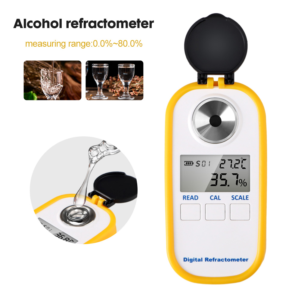 Digital Alcohol Refractometer  – обзор и цена Wine To Beer Alcohol