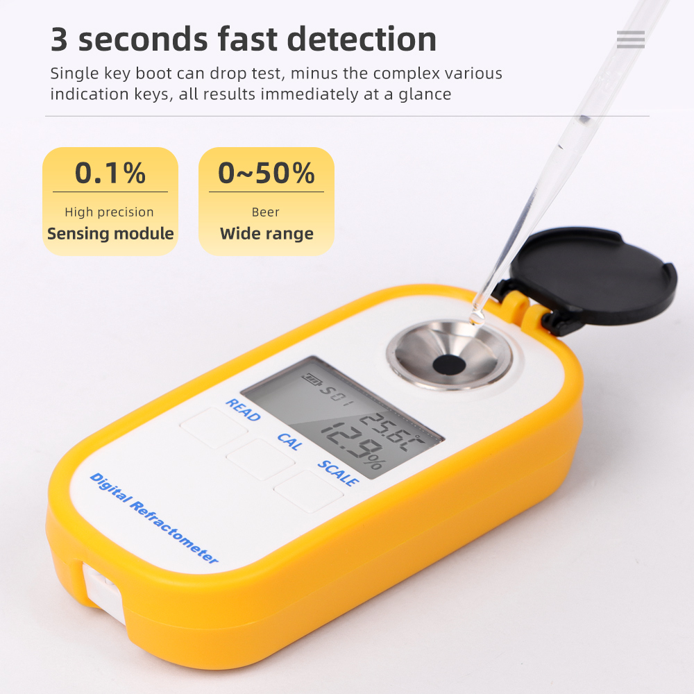 Digital Alcohol Refractometer  – обзор и цена Wine To Beer Alcohol