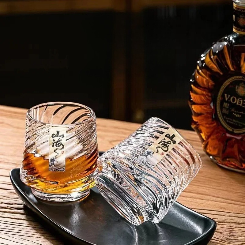 Glass Whiskey Cup Set Shanhai  – обзор и цена Wine Beer Glass Set