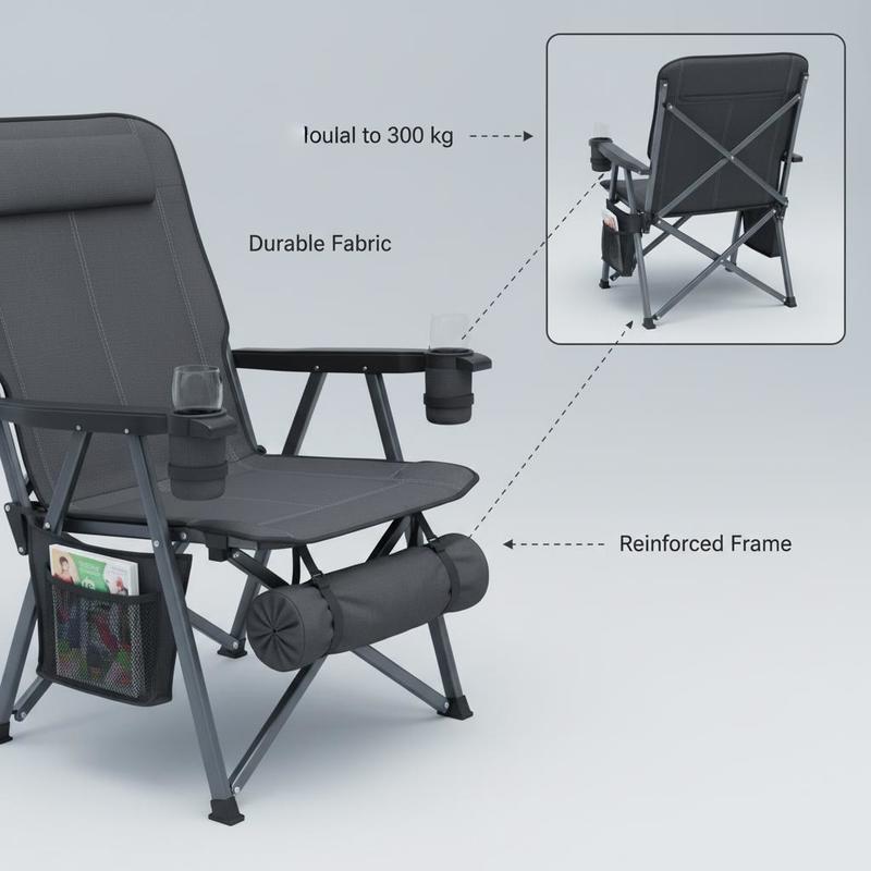 Double Camping Chair, Oversize – обзор и цена Wine Bag Carry Two