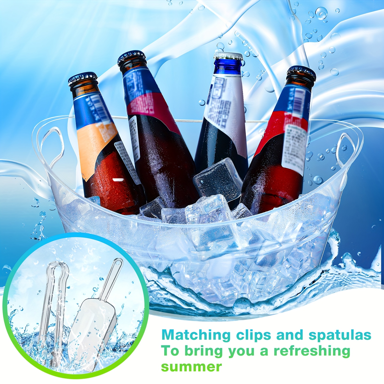 10-Piece Party Ice Bucket Set  – обзор и цена Wine Beer And More