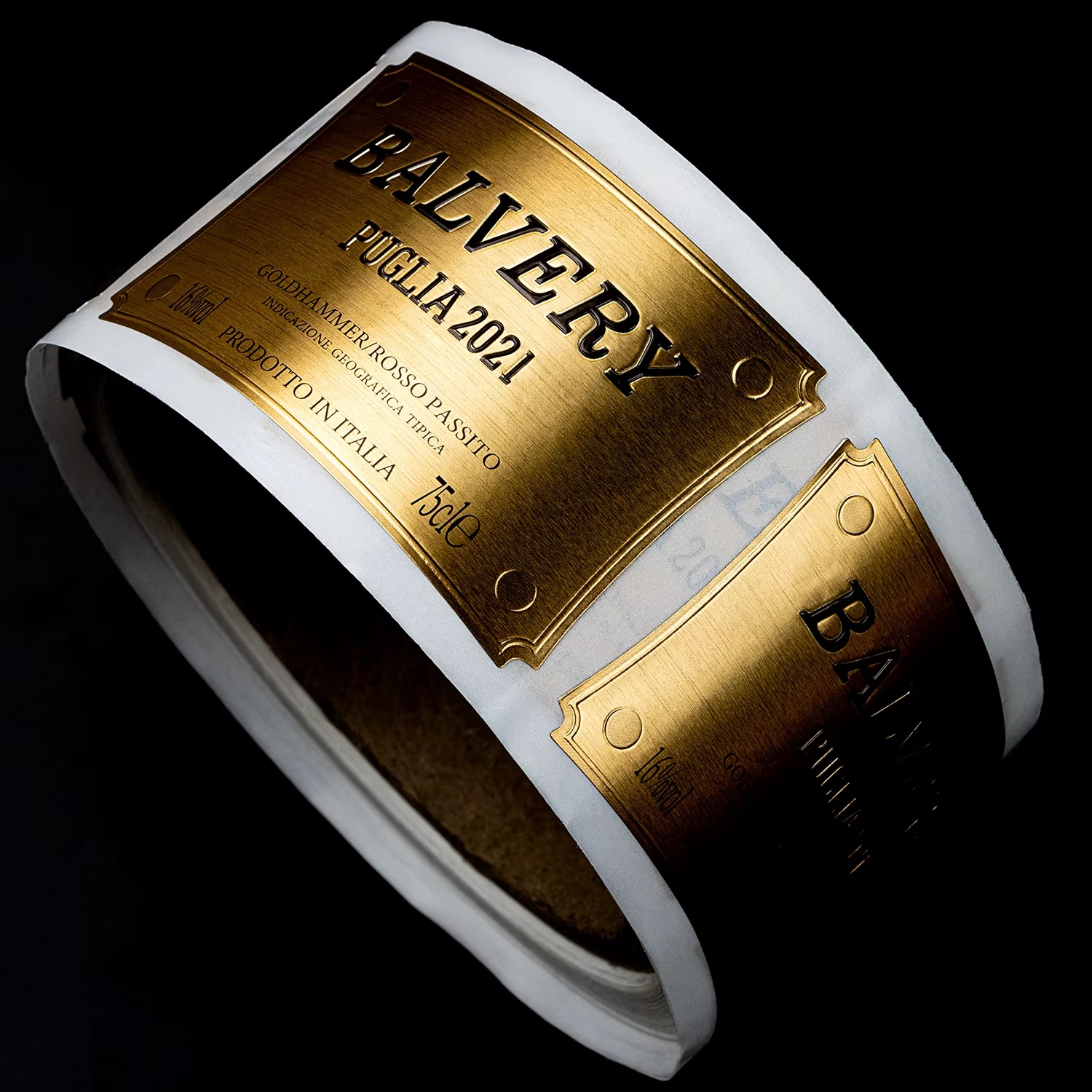 Gold Foil Embossed Metal Paper – обзор и цена Wine In Beer Bottle