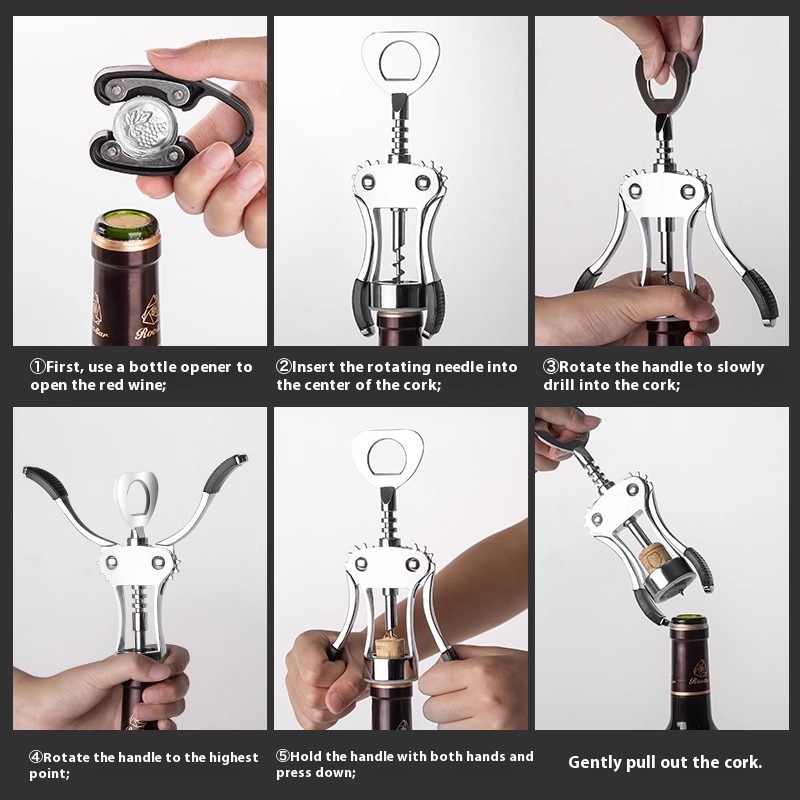 Gianxi Red Wine Bottle Opener  – обзор и цена Wine In Beer Bottle