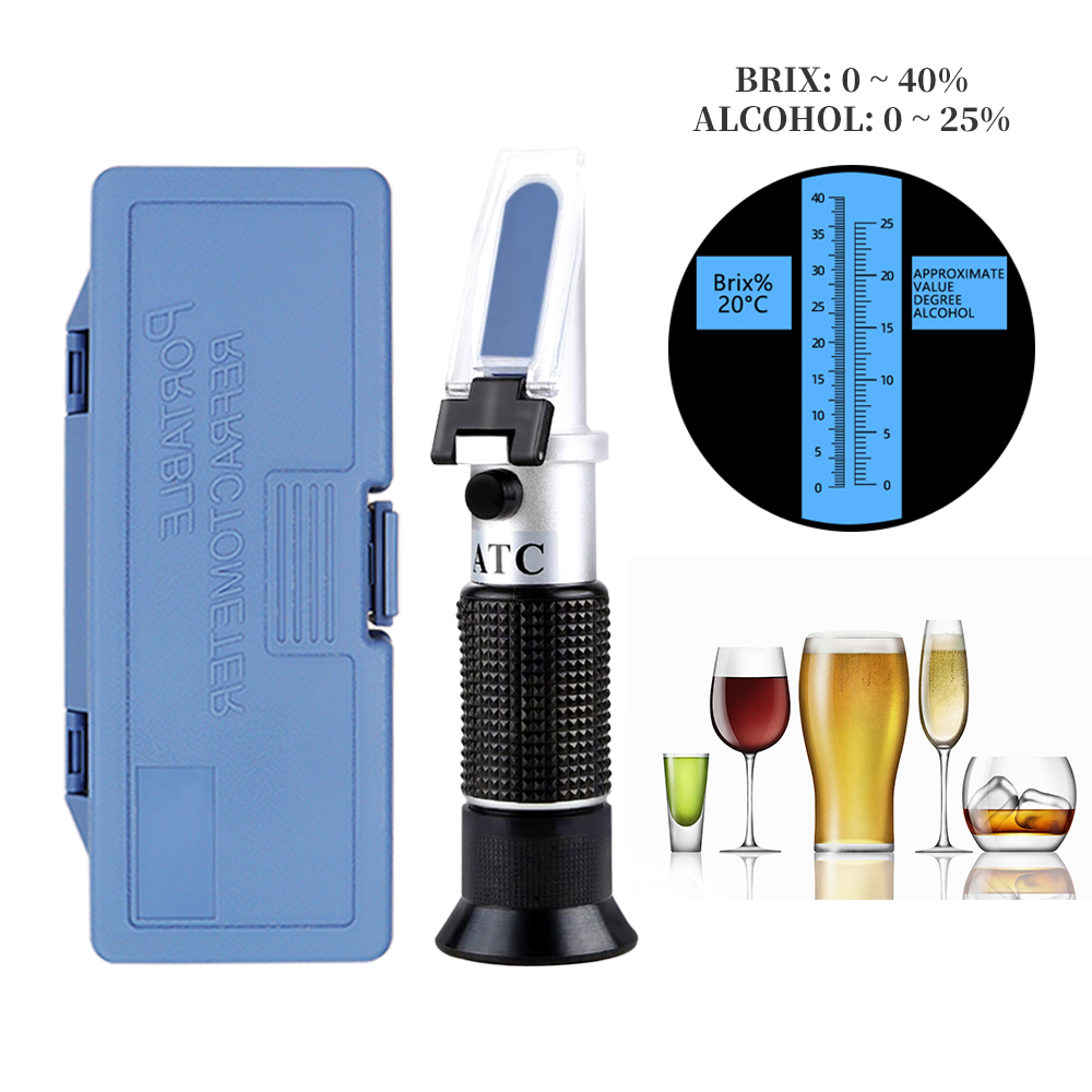 2 in 1 Handheld Alcohol Brix R – обзор и цена Wine To Beer Alcohol