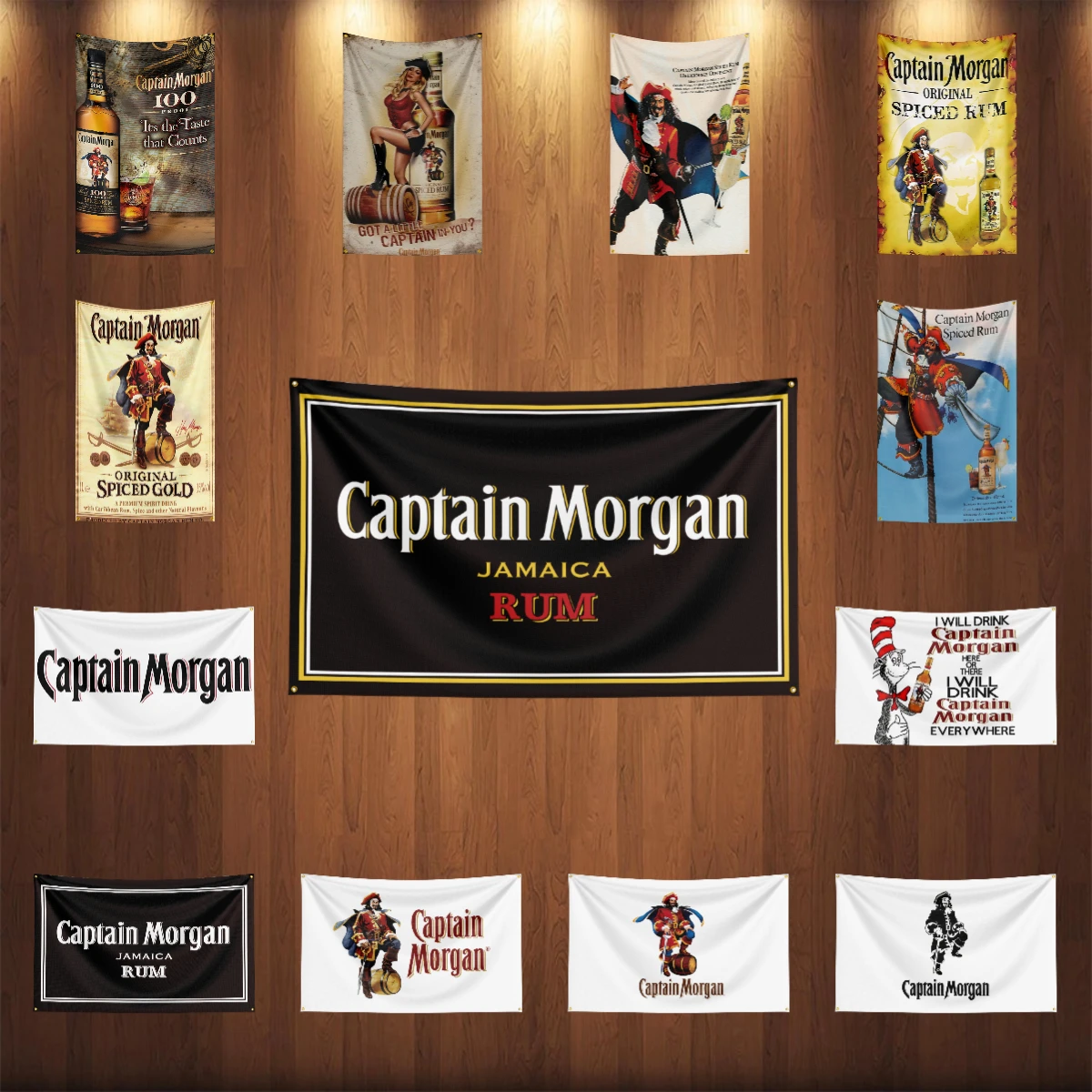 3×5ft C-Captain Morgans rum Fl – обзор и цена Wine To Beer Alcohol