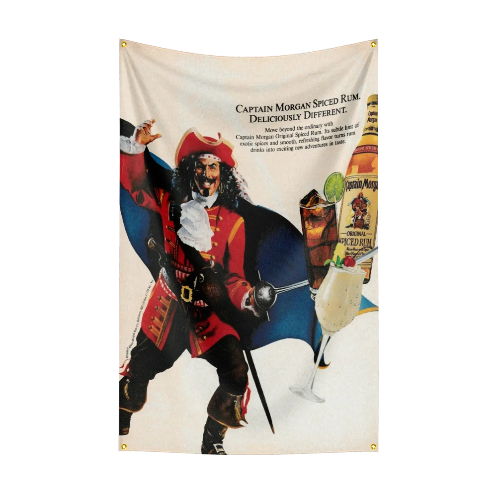 3×5ft C-Captain Morgans rum Fl – обзор и цена Wine To Beer Alcohol