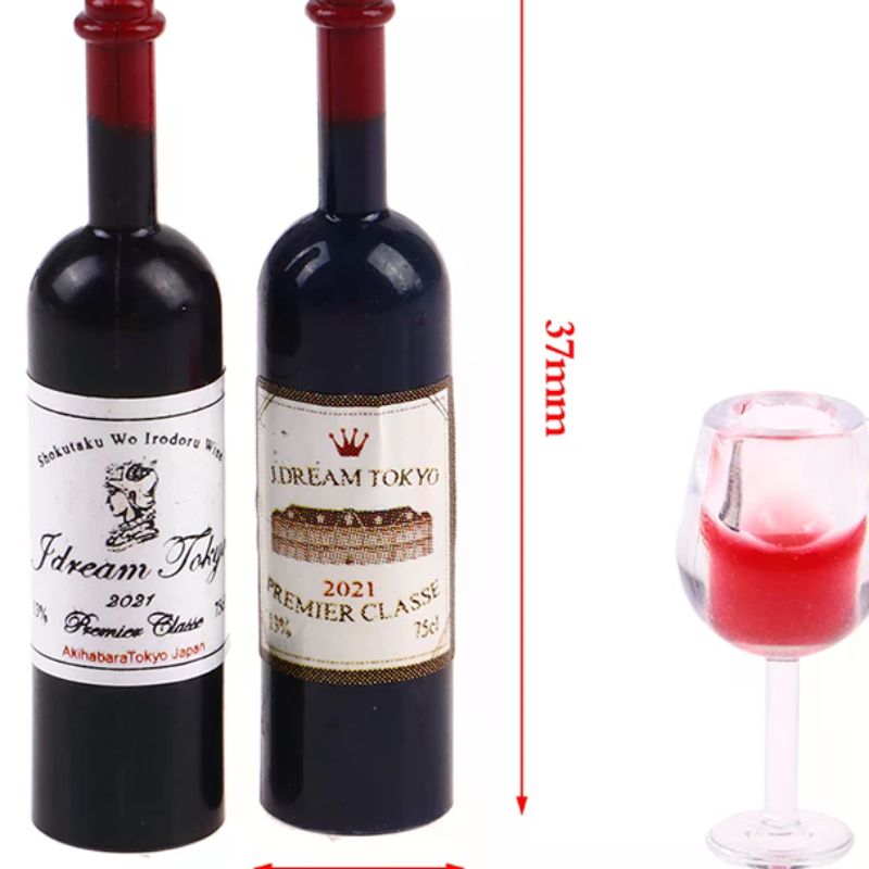 5pcs 1:12 Dollhouse Miniature  – обзор и цена Wine Y Beer