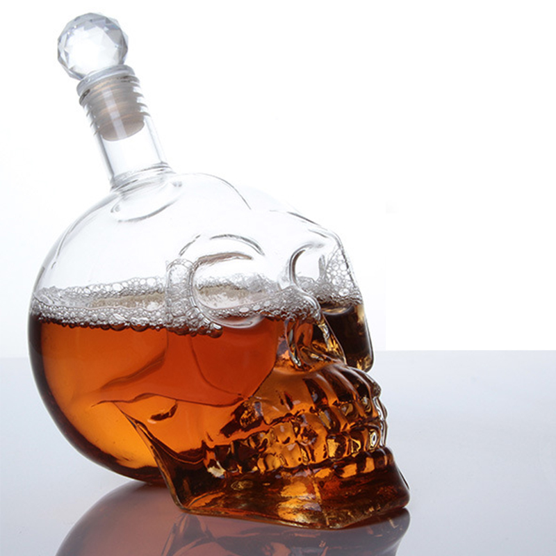 Creative Skull Head Decanter C – обзор и цена Wine Beer Glass Set