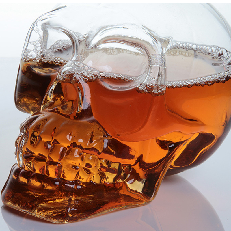 Creative Skull Head Decanter C – обзор и цена Wine Beer Glass Set