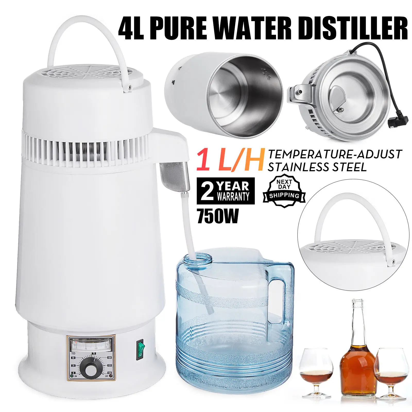 Electric Water Alcohol Distill – обзор и цена Wine To Beer Alcohol