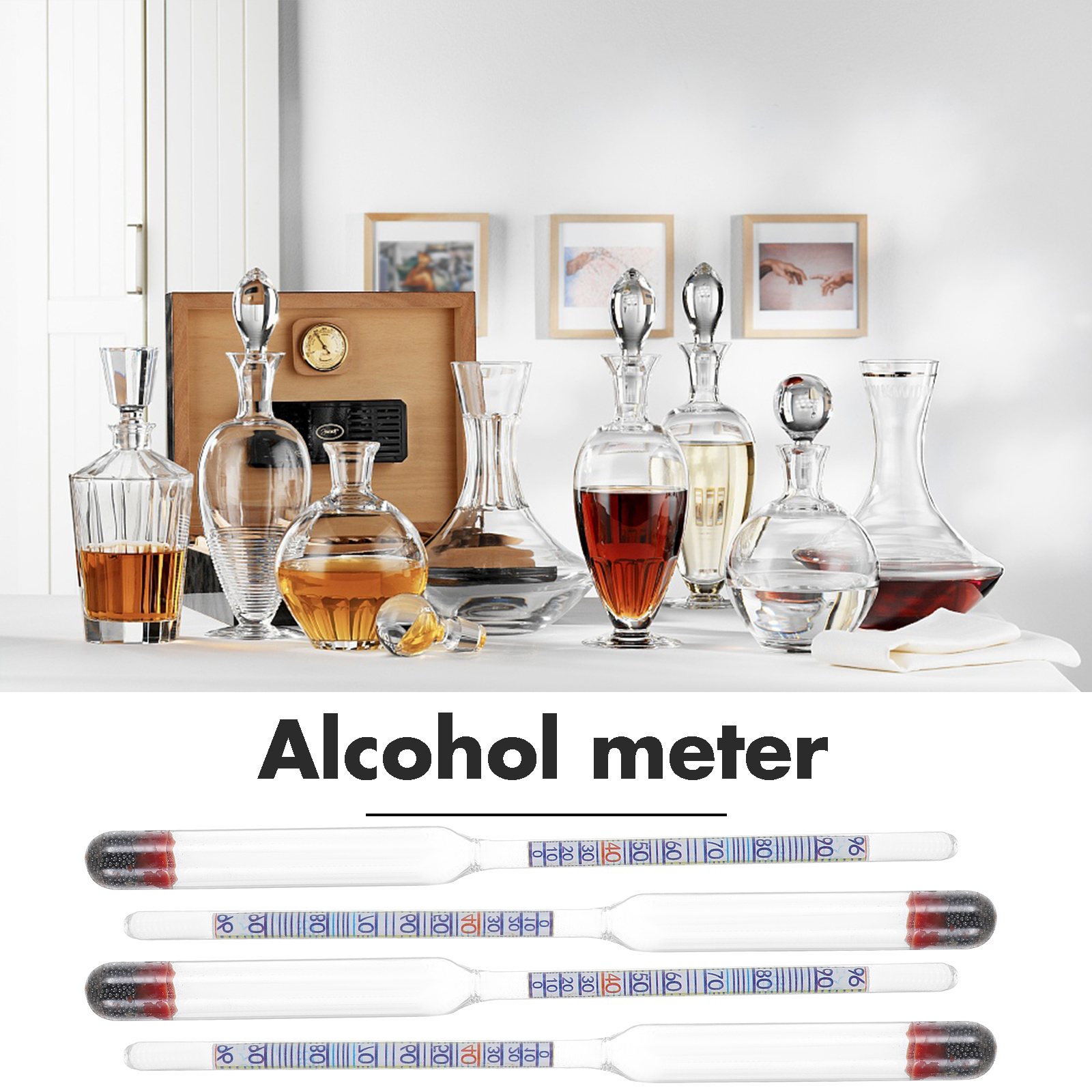 5Pcs Alcohol Meter Glass Hydro – обзор и цена Wine To Beer Alcohol