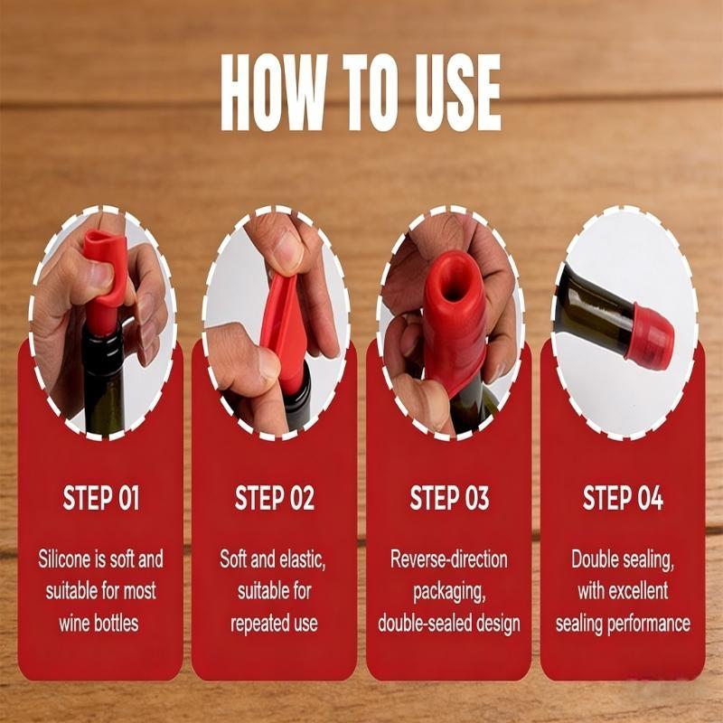 Silicone Wine Stopper for Wine – обзор и цена Wine Beer Glass Set