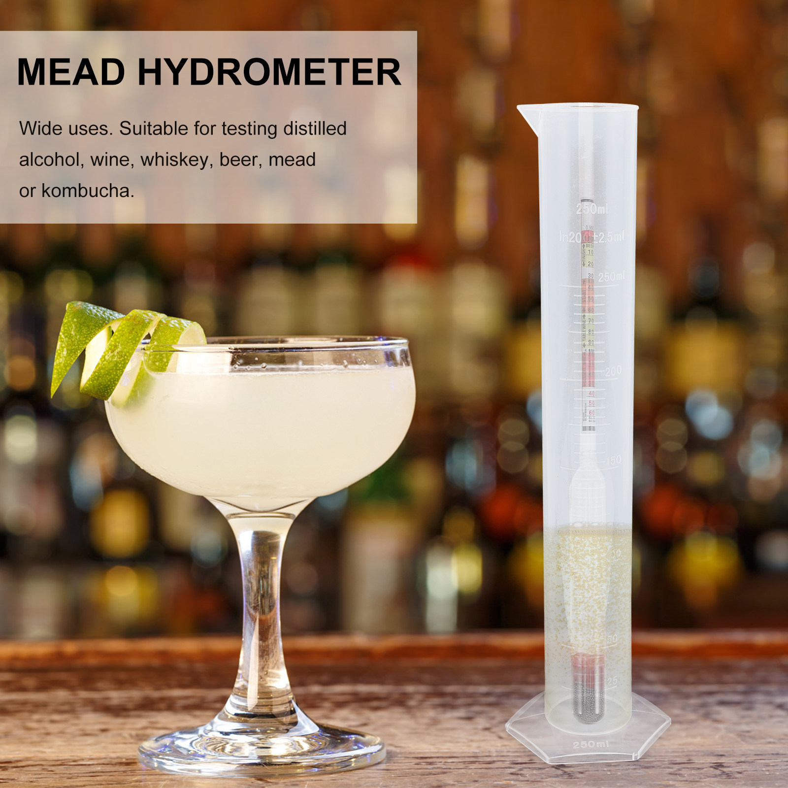 1Set Premium Hydrometer and Te – обзор и цена Wine To Beer Alcohol