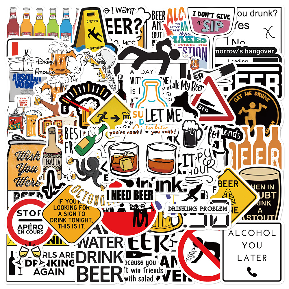 10/30/52PCS Funny Alcoholism V – обзор и цена Wine Y Beer