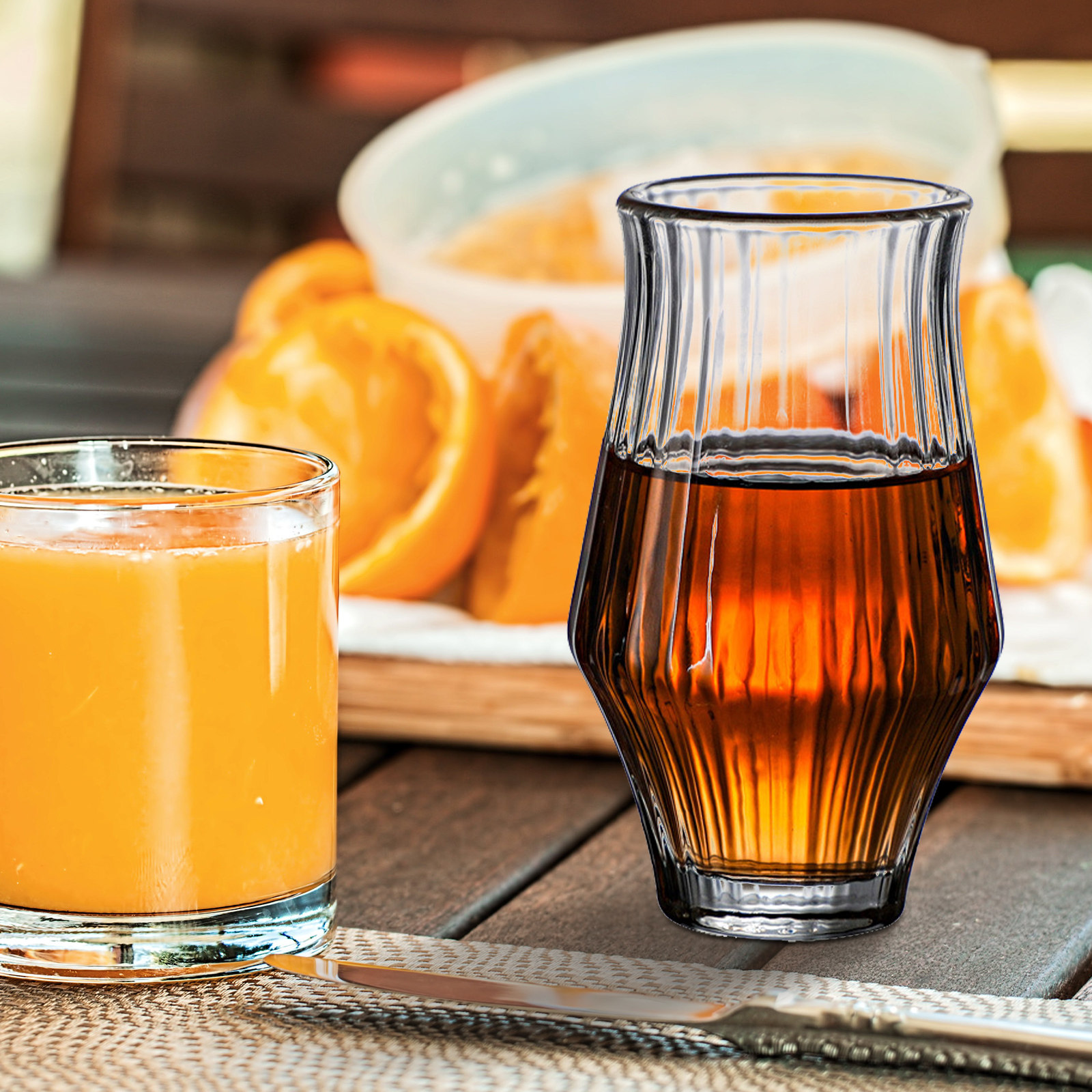 150Ml Glass Coffee Cups Ribbed – обзор и цена Wine Beer Glass Set