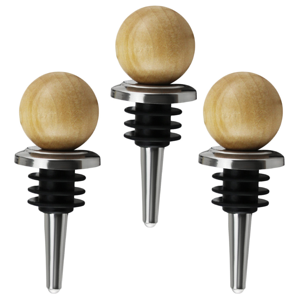 3Pcs Stainless Steel Wine Stop – обзор и цена Wine Beer Food