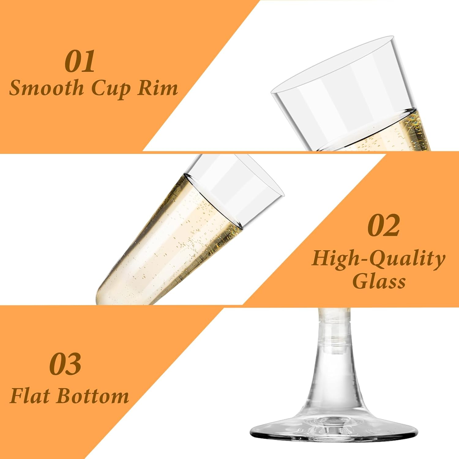 Plastic Champagne Flutes 40 Pa – обзор и цена Wine & Beer Packages